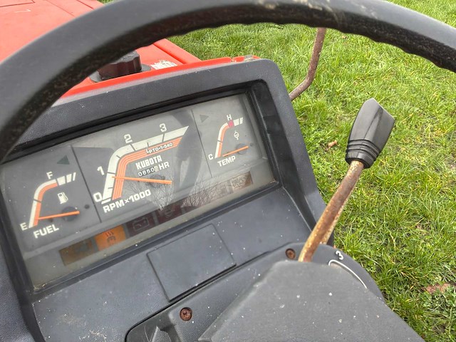 Kubota sunshine l1-195 minitractor - afbeelding 13 van  13