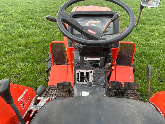 Kubota sunshine l1-195 minitractor - afbeelding 3 van  11
