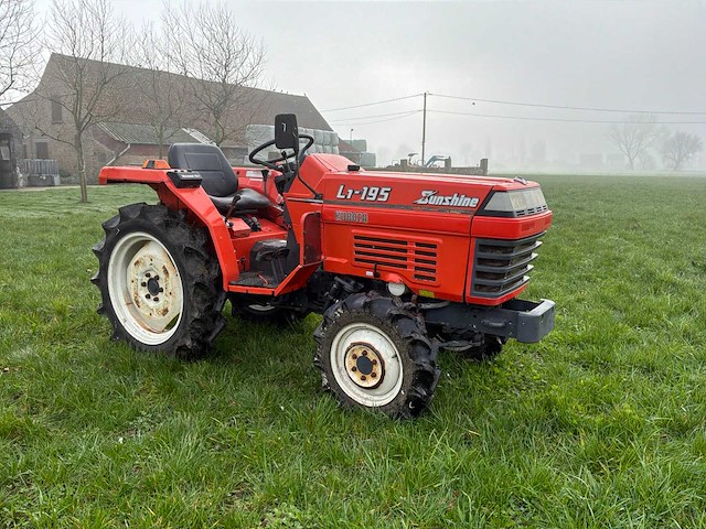 Kubota sunshine l1-195 minitractor - afbeelding 9 van  11