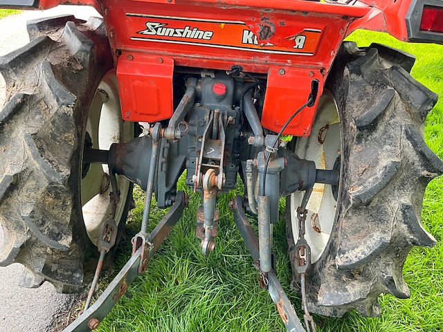 Kubota sunshine l1-195 minitractor - afbeelding 10 van  18