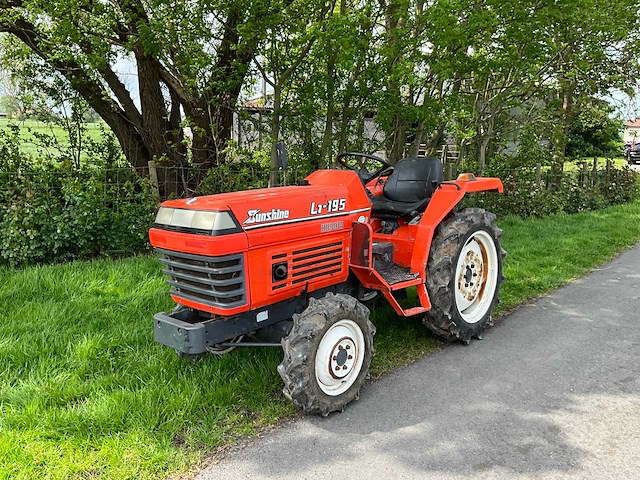 Kubota sunshine l1-195 minitractor - afbeelding 1 van  18