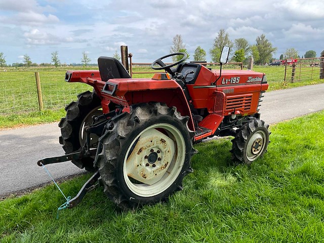 Kubota sunshine l1-195 minitractor - afbeelding 13 van  18