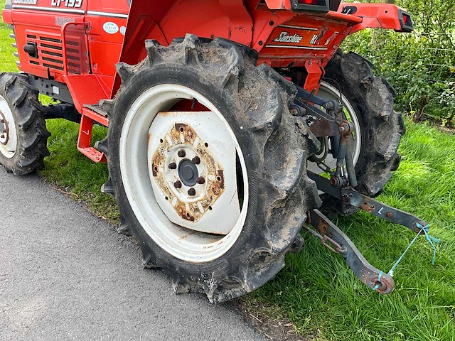 Kubota sunshine l1-195 minitractor - afbeelding 17 van  18
