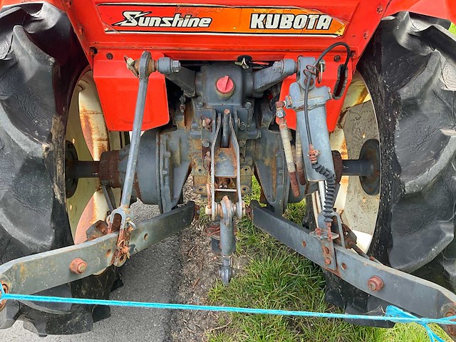 Kubota sunshine l1-195 minitractor - afbeelding 15 van  22