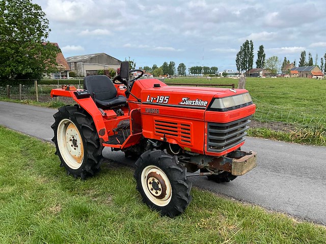 Kubota sunshine l1-195 minitractor - afbeelding 10 van  15