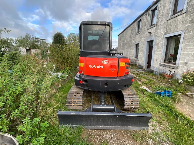 Kubota u55-5 rupsgraafmachine - afbeelding 16 van  22