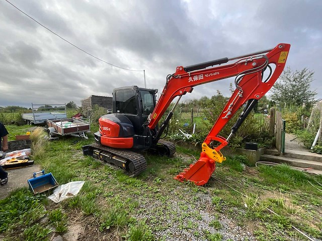 Kubota u55-5 rupsgraafmachine - afbeelding 19 van  22