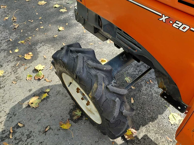 Kubota x20 - minitractor - afbeelding 3 van  19