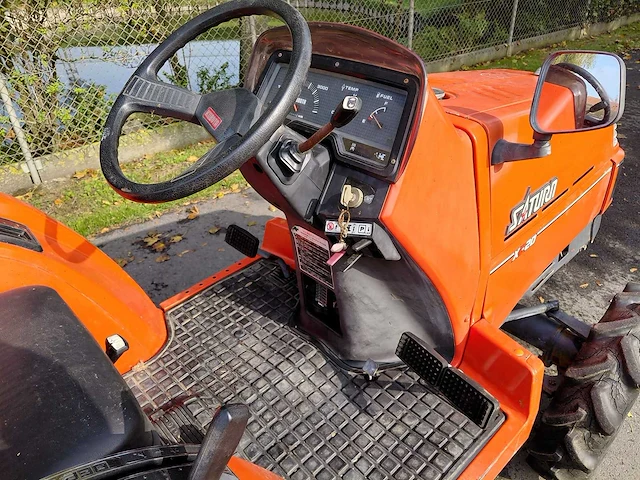 Kubota x20 - minitractor - afbeelding 8 van  19