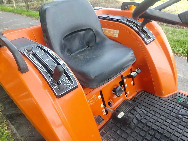 Kubota x20 - minitractor - afbeelding 7 van  20