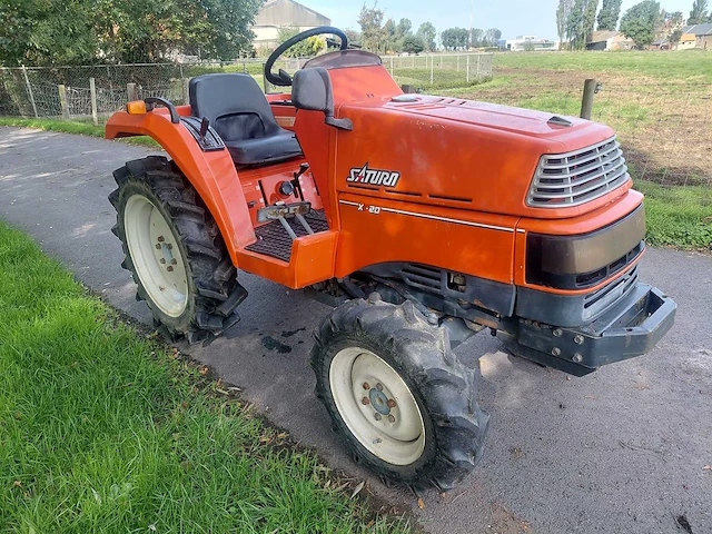 Kubota x20 - minitractor - afbeelding 14 van  20