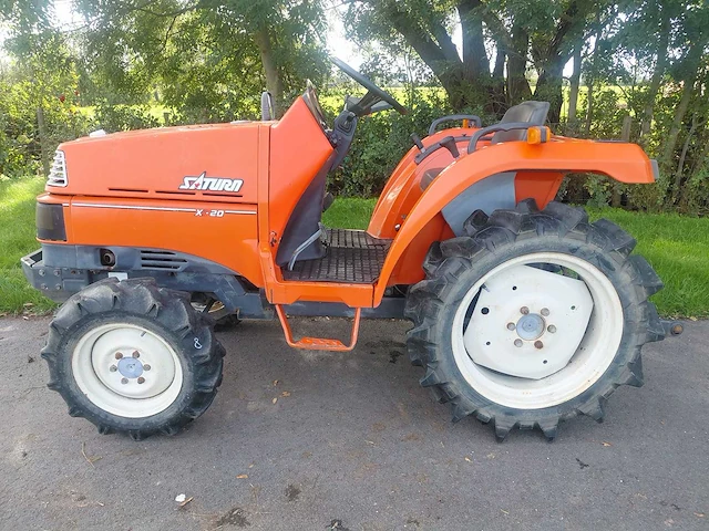 Kubota x20 - minitractor - afbeelding 19 van  20