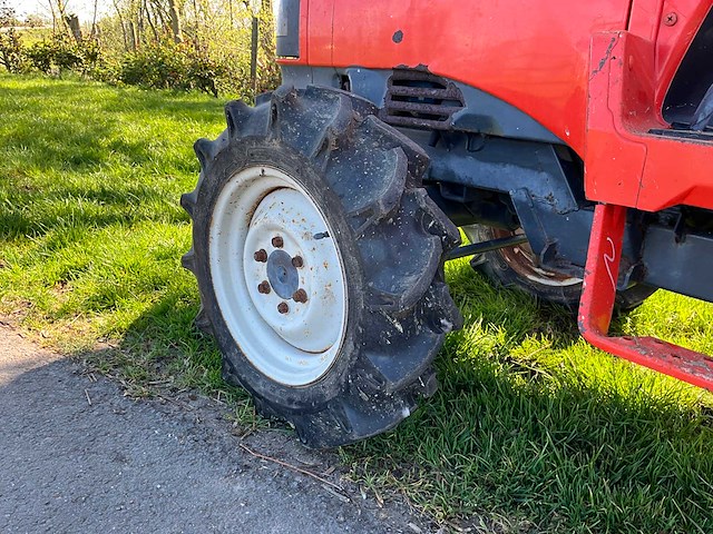 Kubota x20 minitractor met frees - afbeelding 3 van  26