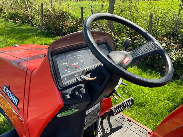 Kubota x20 minitractor met frees - afbeelding 7 van  26