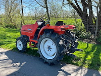 Kubota x20 minitractor met frees - afbeelding 25 van  26