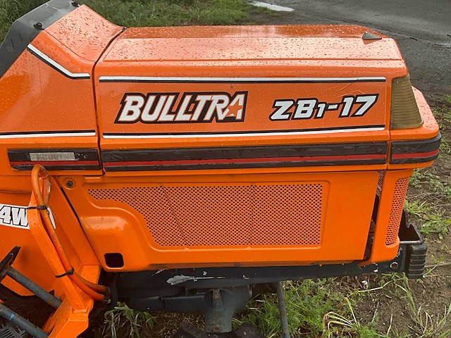 Kubota zb1-17 bulltra minitractor - afbeelding 5 van  28