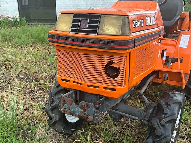 Kubota zb1-17 bulltra minitractor - afbeelding 6 van  28