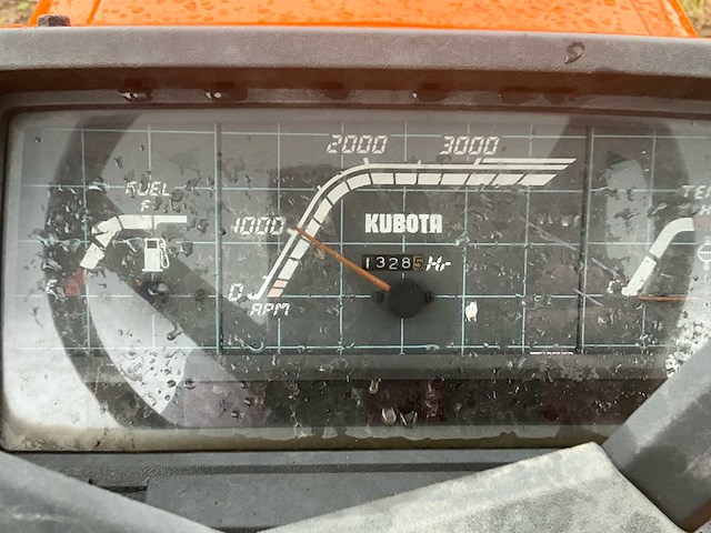 Kubota zb1-17 bulltra minitractor - afbeelding 10 van  28