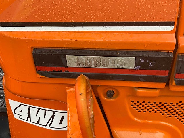 Kubota zb1-17 bulltra minitractor - afbeelding 21 van  28