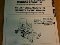 Kubota zitmaaier - afbeelding 16 van  17