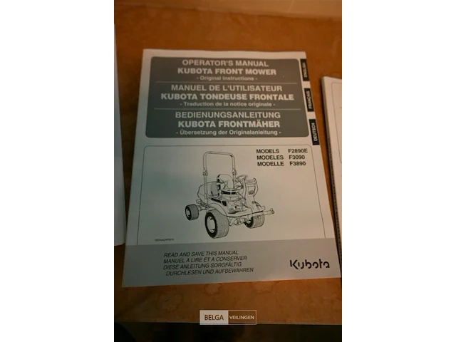 Kubota zitmaaier - afbeelding 17 van  17