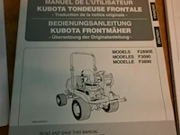 Kubota zitmaaier - afbeelding 17 van  17