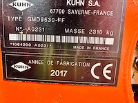 Kuhn - gmd9530-ff - mowing machine - 2017 - afbeelding 5 van  13