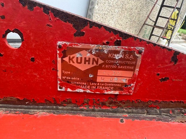 Kuhn - hr300 - power harrow - afbeelding 9 van  9
