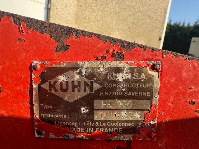 Kuhn - hr300 - power harrow - afbeelding 1 van  6