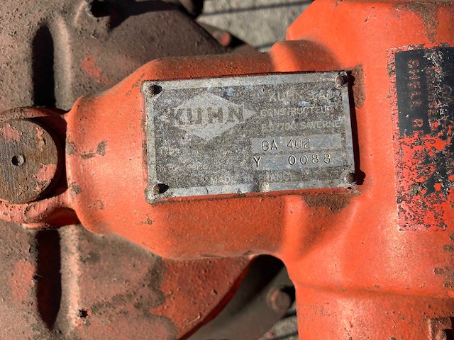Kuhn ga402 hark - afbeelding 2 van  3