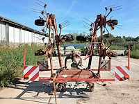 Kuhn gf 8501 mh hydraulisch opklapbare hooischudder - afbeelding 10 van  15