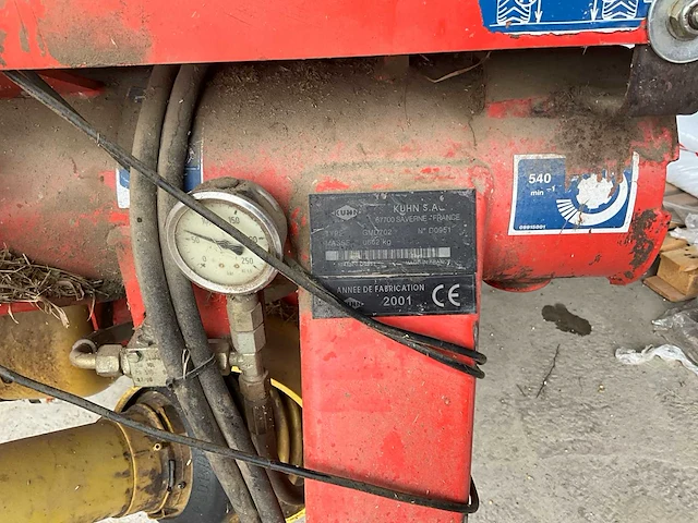 Kuhn gmd 702 schijfmaaier – voor onderdelen of reparatie - afbeelding 12 van  16