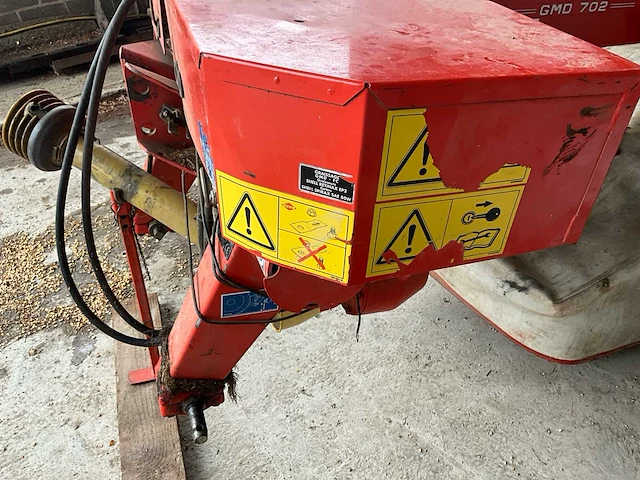 Kuhn gmd 702 schijfmaaier – voor onderdelen of reparatie - afbeelding 13 van  16
