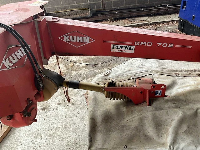 Kuhn gmd 702 schijfmaaier – voor onderdelen of reparatie - afbeelding 13 van  16