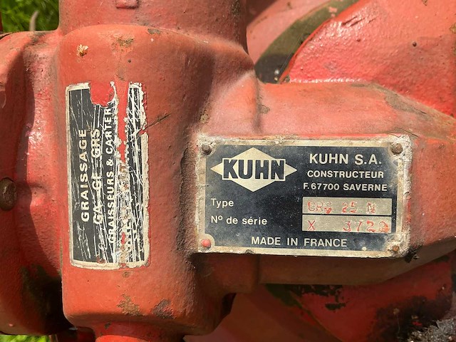 Kuhn grs 25 n hooikeerder - afbeelding 3 van  6