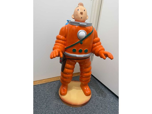 Kuifje - kosmonaut - beeld - afbeelding 2 van  6