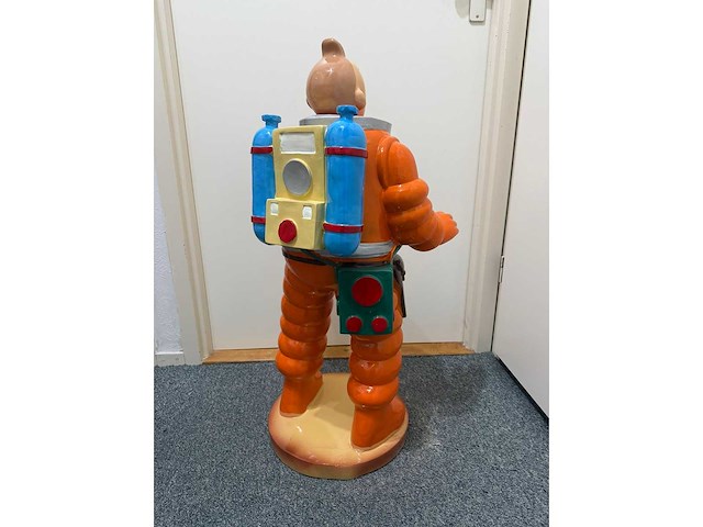 Kuifje - kosmonaut - beeld - afbeelding 5 van  6