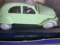 Kuifje auto in doos l'affaire tournesol - afbeelding 2 van  4