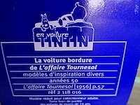 Kuifje auto in doos l'affaire tournesol - afbeelding 3 van  4