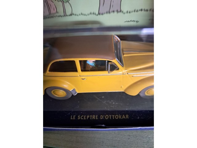 Kuifje auto in doos le sceptre d'ottokar - afbeelding 2 van  4