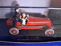 Kuifje auto in doos les cigares du pharaon - afbeelding 1 van  4