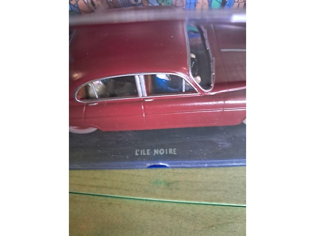 Kuifje auto in doos l'ile noire - afbeelding 2 van  3