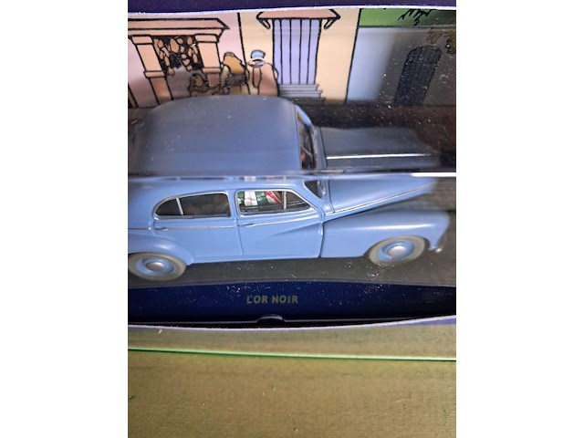 Kuifje auto in doos l'or noir - afbeelding 2 van  4