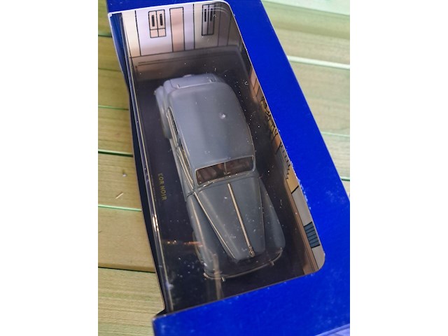 Kuifje auto in doos l'or noir - afbeelding 4 van  4