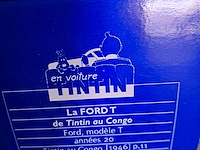 Kuifje auto in doos tintin au congo - afbeelding 3 van  4