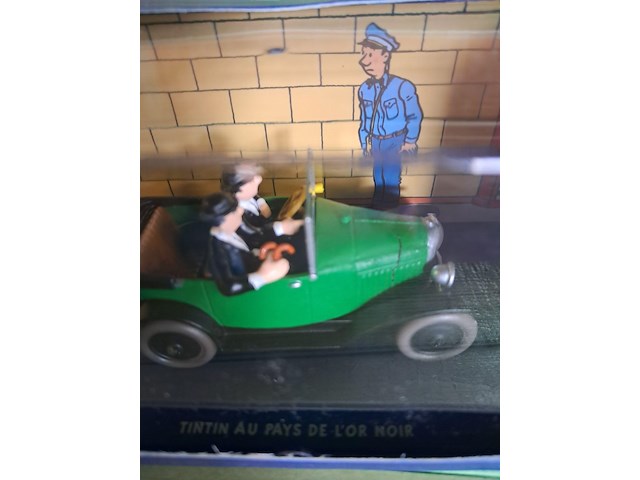 Kuifje auto in doos tintin au pays de l'or noire - afbeelding 2 van  4