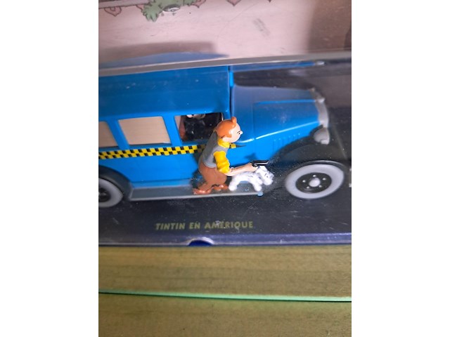 Kuifje auto in doos tintin en amerique - afbeelding 2 van  3