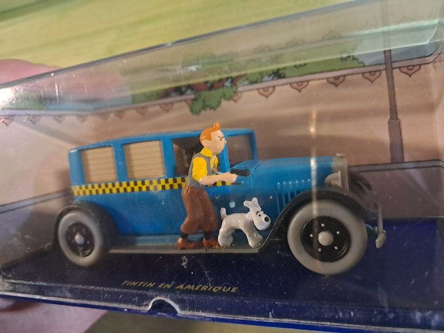 Kuifje auto in doos tintin en amerique - afbeelding 3 van  3