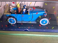 Kuifje auto in doos tintin en amerique