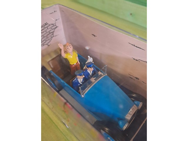 Kuifje auto in doos tintin en amerique - afbeelding 3 van  3
